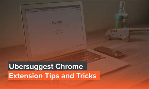 ubersuggest chrome extension.